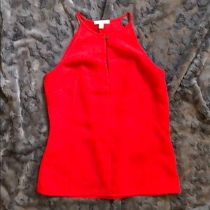 Banana Republic Red Sleeveless Top